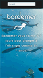 Mobile Screenshot of bordemer-plongee.com